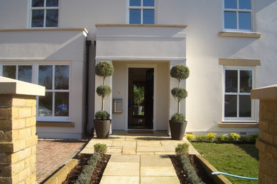Trendy home design photo in Surrey
