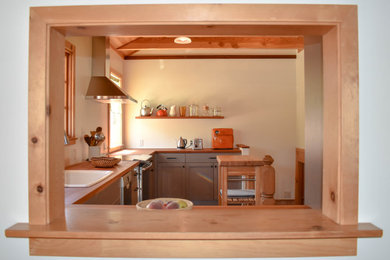 サンフランシスコにあるトラディショナルスタイルのおしゃれなキッチンの写真