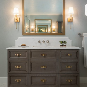 Fashionista's Master Bath in Northwest Denver