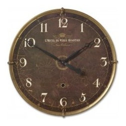 www.essentialsinside.com: hotel du vieux quartier wall clock - Wall Clocks