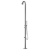 HEATGENE Outdoor Shower With Showerhead, Wand Hand Shower and Foot Spout Rinse,
