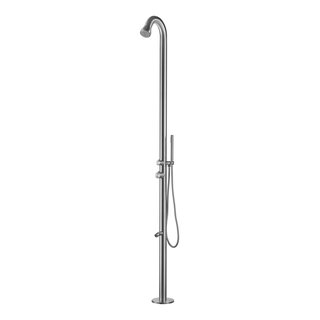 Contemporary Wand Dual-Function Handshower with Hose