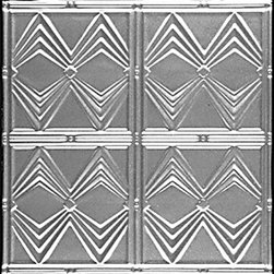 1220 Tin Ceiling Tile - Classic Deco Diamonds - Ceiling Tile