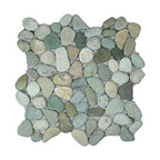 Sea Green Pebble Tile
