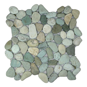 Sea Green Pebble Tile