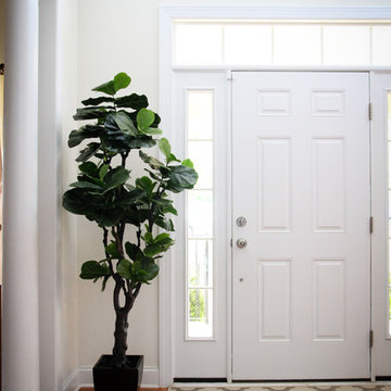 Golden Glam Entryway
