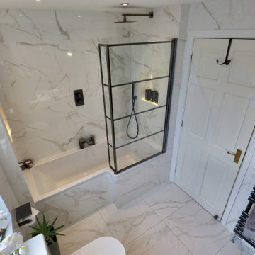 Marble Bathroom in Worthing, West Sussex