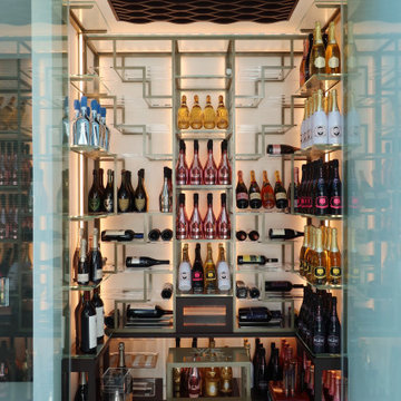 "Spider" Racking Twin Wine Rooms