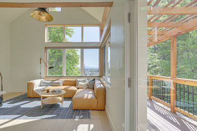 Example of a living room design in Portland