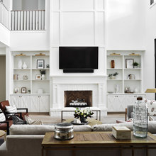 Living Room Fireplaces