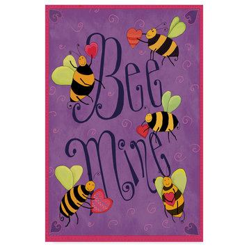 Ali Lynne 'Bee Mine Buzz ' Canvas Art