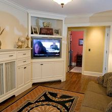tv placement / cabinet