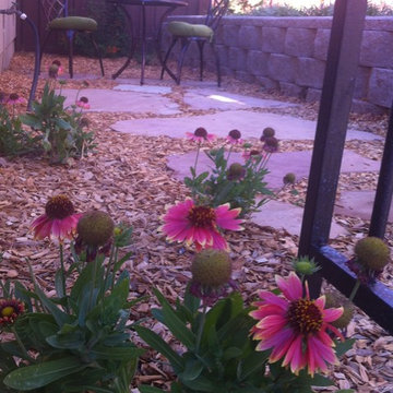 Private garden from Lawn Reduction