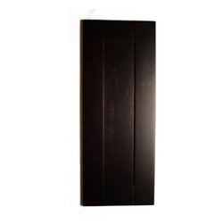 mocha shaker kitchen cabinets - Kitchen Cabinetry