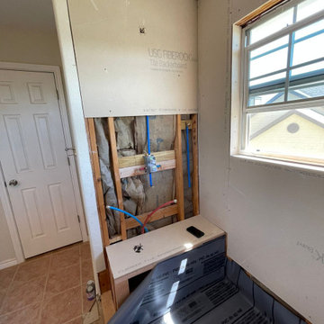 Create Walk in shower From scratch