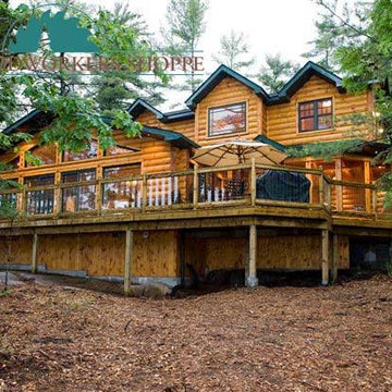Log Siding, Log Cabin Home