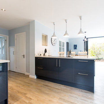 Double storey rear extension in Addlestone