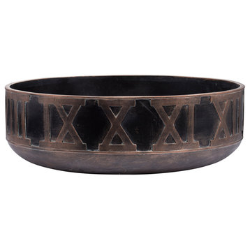Herod Decorative Bowl, Rust