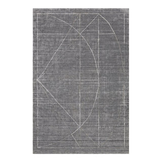 Uttermost Costilla Modern Gray 8x10 Rug 70034-8 - Contemporary - Area ...
