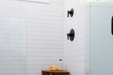 Bathroom - modern bathroom idea in Boston