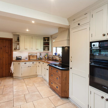 Traditional kitchen in a barn conversion