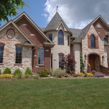 Pennington Real Thin Stone Veneer Home Exterior