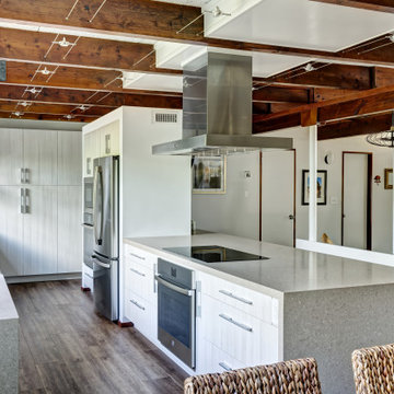 Mid-century Kitchen with a Modern Rustic Appeal