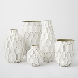 Linework Vases &ndash; Honeycomb - Products