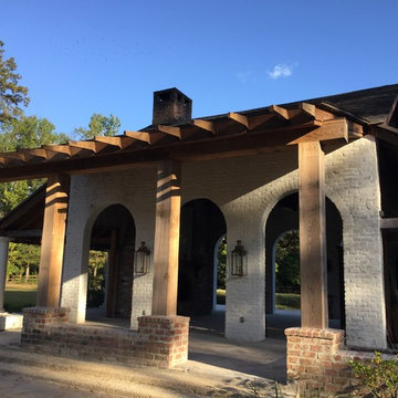 Riverwood conversion of single family house into outdoor liver space