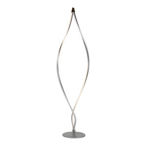 led spiral floor lamp