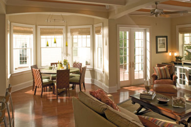Dining room - traditional dining room idea in Charleston