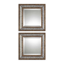 www.essentialsinside.com;norlina, squares, set of 2 mirrors - Wall Mirrors