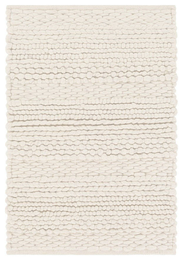 Uttermost Clifton Hand Woven 5x8 Rug, Ivory/Light Gray 71162-5 ...