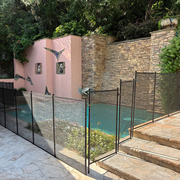 Removable Mesh Pool Fence in Austin, TX