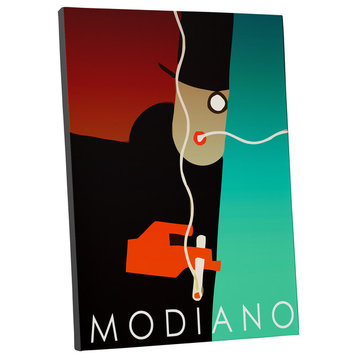 Vintage Apple "Modiano" Gallery Wrapped Canvas Wall Art
