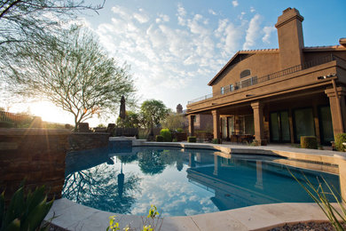 Example of a pool design in Phoenix