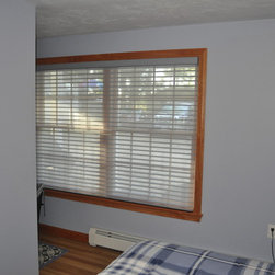 Lakefront Summer Home with Silhouettes - Window Blinds