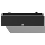 Veradek - Block Series Trough 36" Planter With Bracket, Black, 9"h X 9"w X 36"l, 1 Pack - Watch as fences and balconies come to life with the Veradek Railing Planter and its clean, sleek lines, perfect for indoor or outdoor spaces. Complemented by its modern appearance, the Railing planter is thoughtfully curated with functionality in mind— adjustable, steel brackets allow for easy mounting. Once assembled, start planting a variety of herbs, succulents and flowers. This sturdy yet lightweight rectangular planter is proudly crafted in Canada from high-grade recycled plastic, making it resistant to cracks, fading and UV and allowing it to withstand extreme temperatures ranging from -20 to +120 degrees. With the ideal balance of design, structure and purpose, the Railing planter will add the finishing touches needed to transform a house into a home.