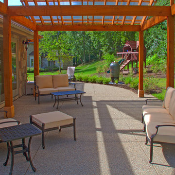 Patio and Arbor