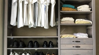 Lundia SOLID WOOD Closets in Gray Wash