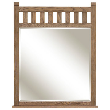 Toby Framed Mirror, Casual Taupe, 30"