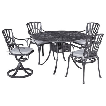 Grenada 5 Piece Outdoor Dining Set by homestyles, 6660-3258C