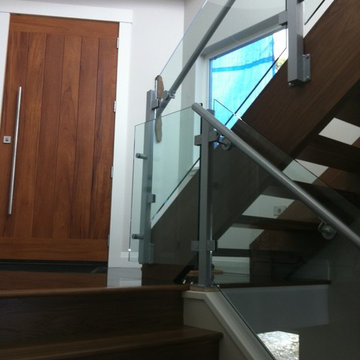 Glass Panel Staircase