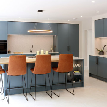 Beautiful in Blue - Kitchen project