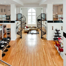 Escaleras de caracol: La estructura más escultórica en toda regla