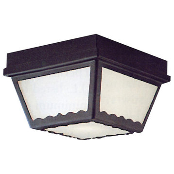 Thomas Lighting Essentials 2-Light Ceiling Lamp, Black