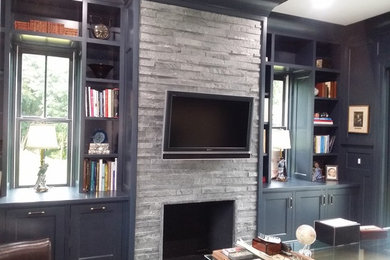 Living room - living room idea in New York
