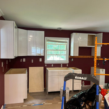 Removing load bearing wall/kitchen remodel