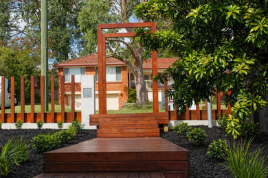 Inspiration for a modern home design in Sydney.