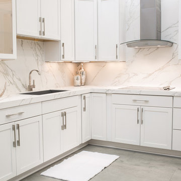 Neolith Calacatta (Silk Finish) Kitchen